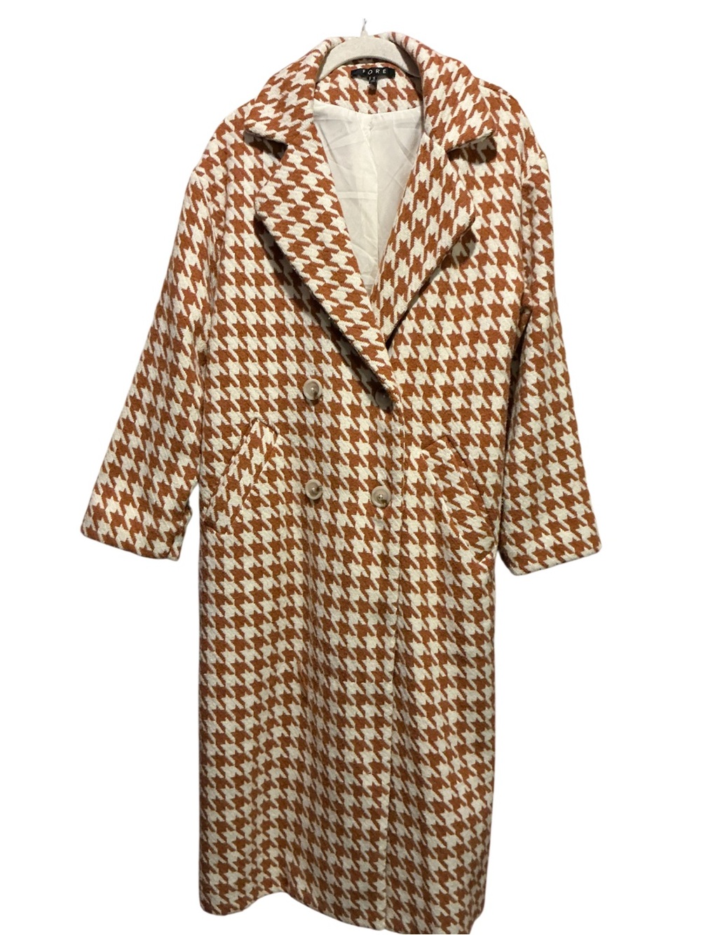 FORE Women’s HOUNDSTOOTH Checkered Coat